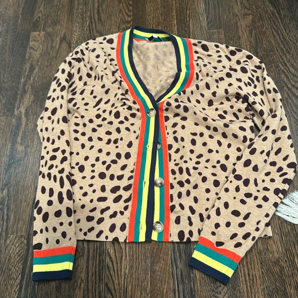 Leopard Cardigan